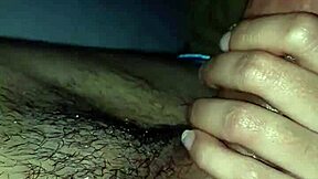 D ebony teen 18+ giving me a blowjob
