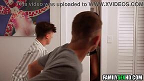 hot tennis player threesome fucks step cousins