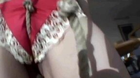 asian babe masturbates with bdsm fetish toys