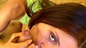 Pov desperate blowjob from cute skinny latina teen