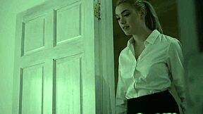 Lesbian teen comforts then fingers her bff