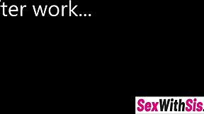 kinky teen 18+ stepsis is all desperate to ride her stepbros big dick