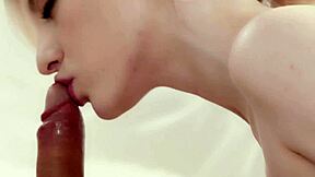 couple fucks and cums on pussy