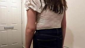 naughty student gets spanked hard