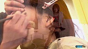 pixie teen shows her play