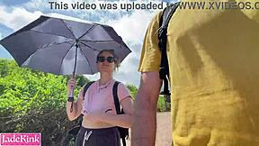 girlfriend gets nude on public beach