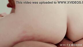 couple fucks and cums on pussy