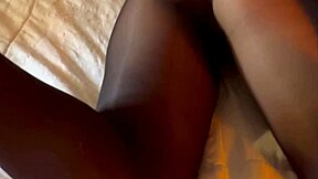 wife lets endowed stud rip her pantyhose while at work