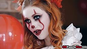 creepy teen stepsister scarlet skies fucks lucky big cock codey steele