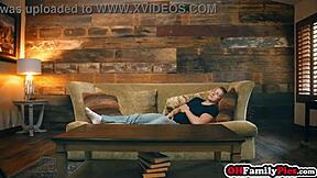 creepy teen stepsister scarlet skies fucks lucky big cock codey steele