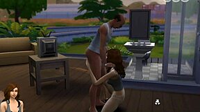 Extra�o entra a de mi y leemos la biblia sims 4 parodia