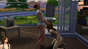 Extra�o entra a de mi y leemos la biblia sims 4 parodia