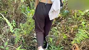 Pretty Asian Wife Fucked In Bushes
