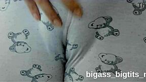 Camel toe pussy in pajamas for soft solo play