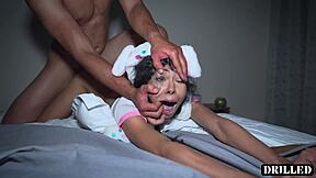 his cock made her scream for more in rough homemade sex
