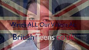 Hot british alt college student plays with her pussy until she cums