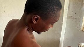 Her pussy open to fuck my african dick