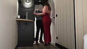 Cute Big Ass French Girl Gets Fucked And Creampied After Date