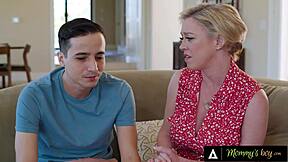stacked milf gets smashed by her virgin stepson in garage