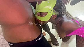 18 year old african slim ebony petite 18+ double penetration gangbang dp with three hugs dicks offload multiple cumshots for her first time full video on membership