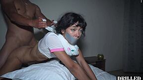 his cock made her scream for more in rough homemade sex