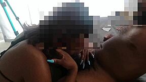 South african big ass aunt giving sloppy blowjob