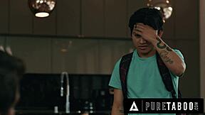 Pure taboo devastated boy discovers girlfriend lana small affair with stepdad