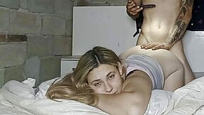 one full hour of rough painful anal sex