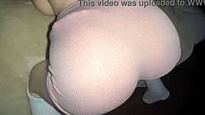 Follando el increible culo de esta jovencita de 18 anos con nalgas perfectas
