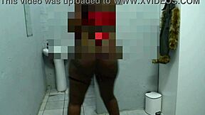ebony milf dancing and getting naked for step son compilation
