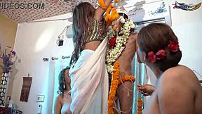 teen bhabhi gets gangbanged by one debar