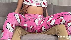 Stepdaddy makes me cum and moan again
