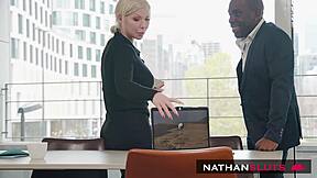 BARBIE SINS Takes Breeding Frenzy In Office Hard