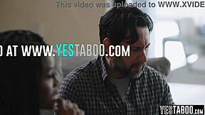 Frustrated Cuck Fucks Ebony Stepsister Of Dude