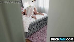 Feeling Lucky Sneaking On Della Cate Blowjobs