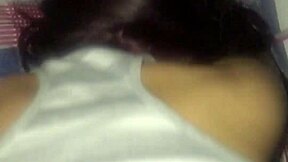 wife moves her ass during rough night sex