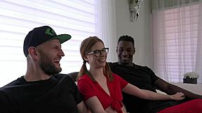 Pepper Hart Takes Big Black Cock In Ass And Pussy