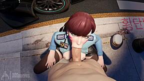 D va overwatch 3d compilation shows best new hot animations.