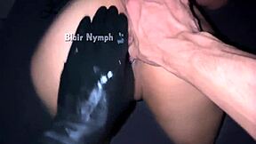 showing blair nymphs pussy gape in full video