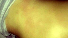 wife moves her ass during rough night sex