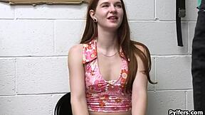 blowing panty sniffing guards bbc at the office