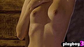 ukrainian all natural milf model jasmine jazz shows petite body