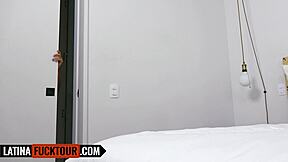 petite latina amateur gagging hard on bwc in homemade sextape