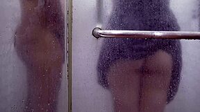 Indonesian Couple Enjoys Private Time In Hotel Shower