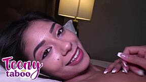 xxlayna marie feels stepdad cum deep in her sweet teen pussy