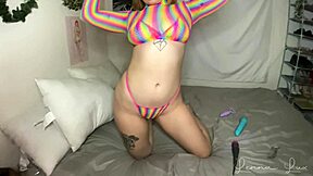 fucked myself on security camera