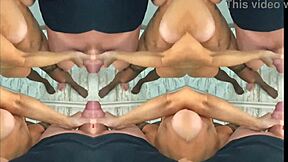Mature gilf delivers bdsm handjob with cumshot