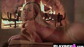 big tits blonde milf sensual striptease so babes enjoyed passion posing