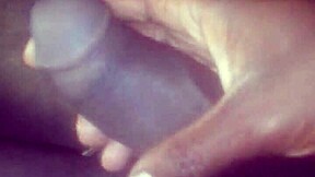 muscular black guy shows off his bbc