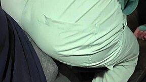 babe in ski pants ass worship grinding